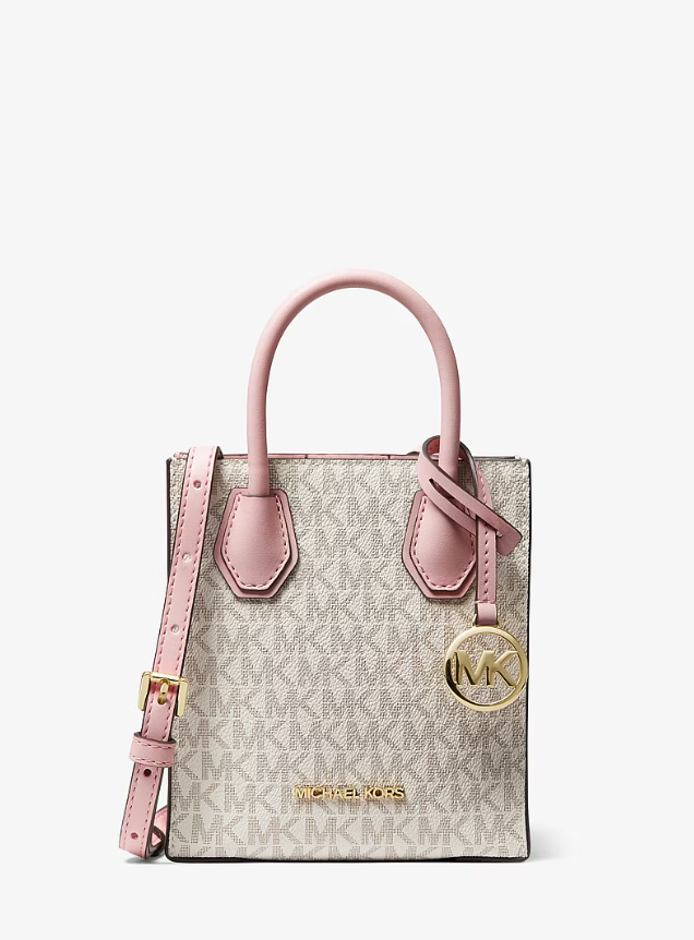 MICHAEL KORS BANDOLERA MERCER EXTRAPEQUEÑA ROSADA